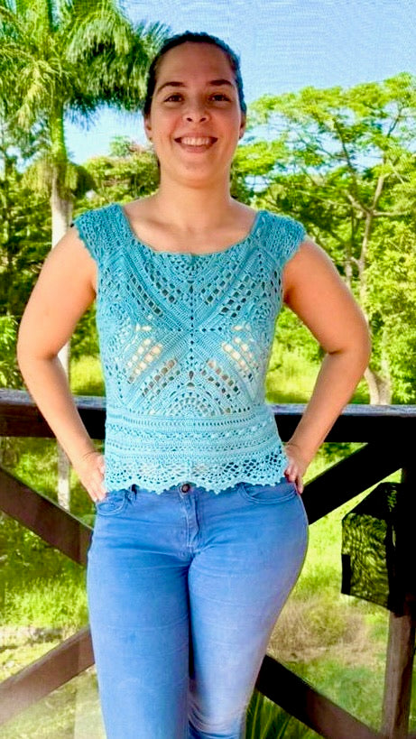 Amortentia Crochet Top (Digital Pattern PDF only)