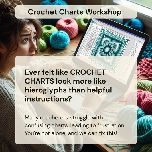 🌼 Crochet CHART WORKSHOP