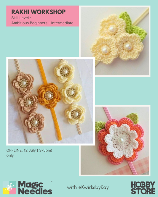 Crochet Rakhi Making workshop