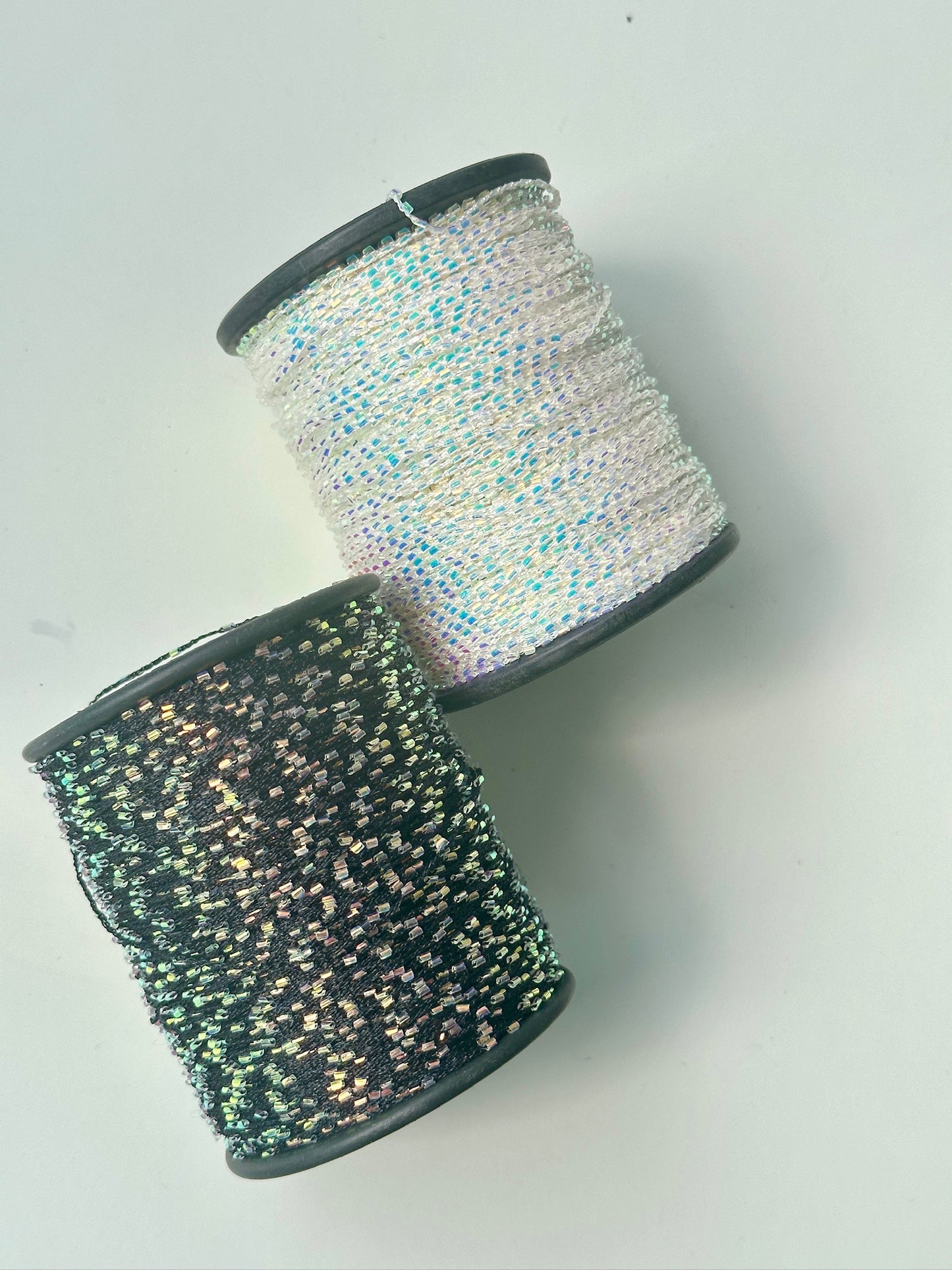 Sparkly Sequin Yarn (White)